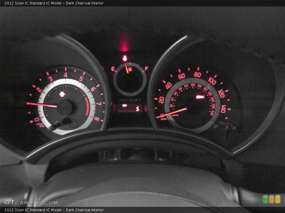 Dark Charcoal Interior Gauges for the 2012 Scion tC  #56070689