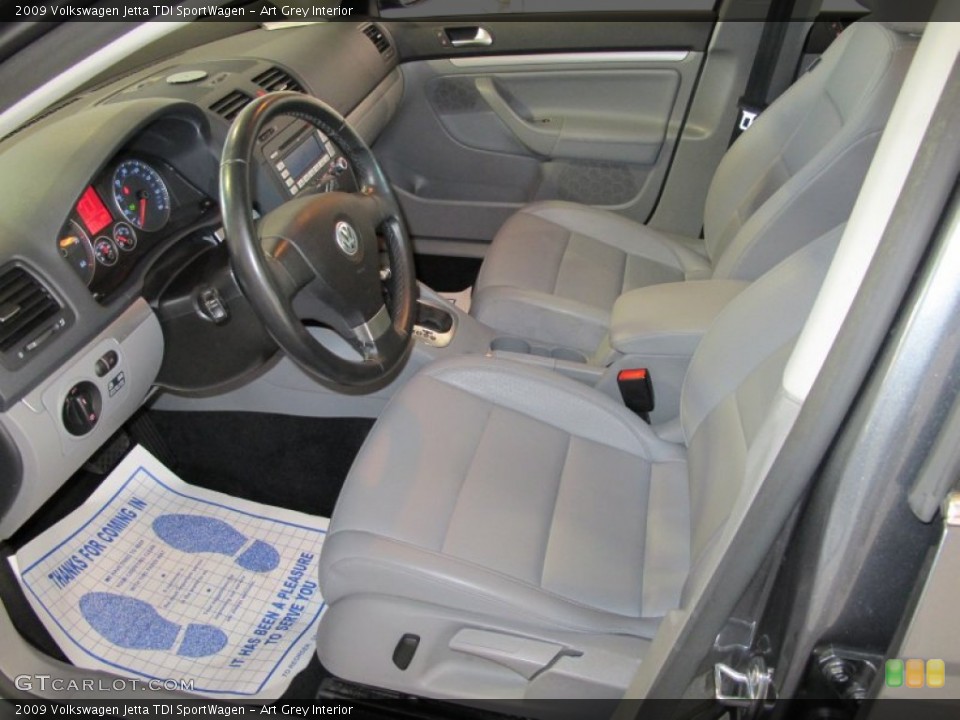 Art Grey Interior Photo for the 2009 Volkswagen Jetta TDI SportWagen #56070845