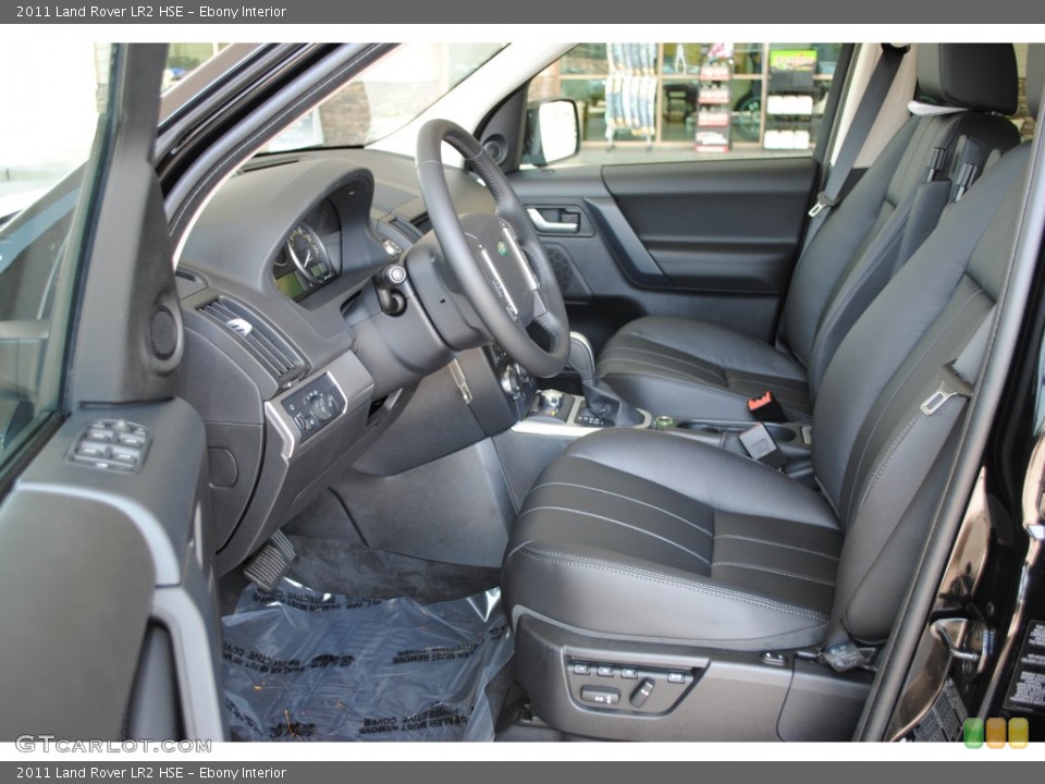 Ebony Interior Photo for the 2011 Land Rover LR2 HSE #56072252