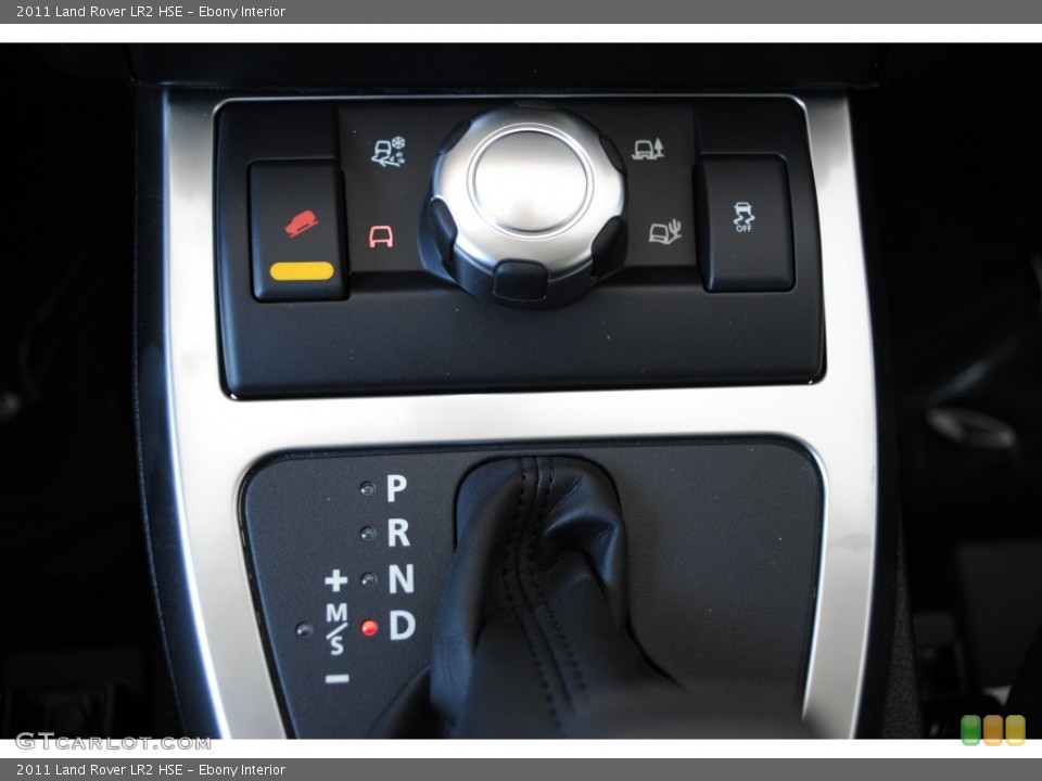 Ebony Interior Controls for the 2011 Land Rover LR2 HSE #56072320
