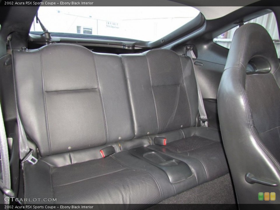 Ebony Black Interior Photo for the 2002 Acura RSX Sports Coupe #56073029