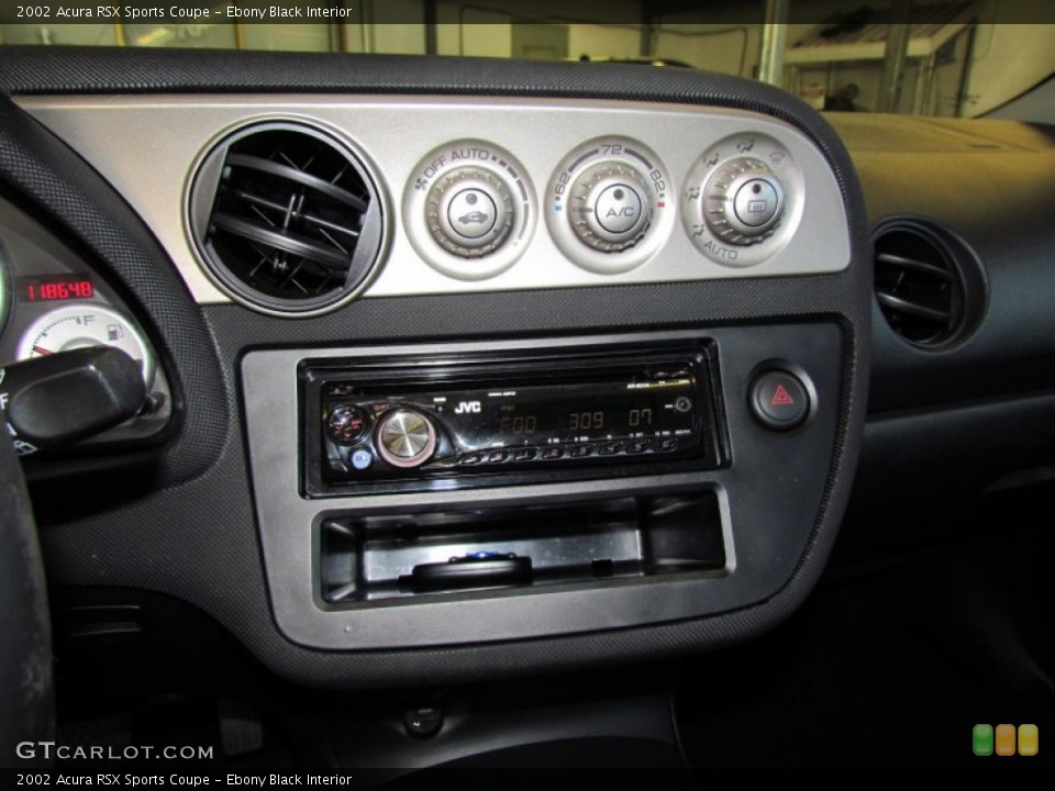 Ebony Black Interior Controls for the 2002 Acura RSX Sports Coupe #56073077