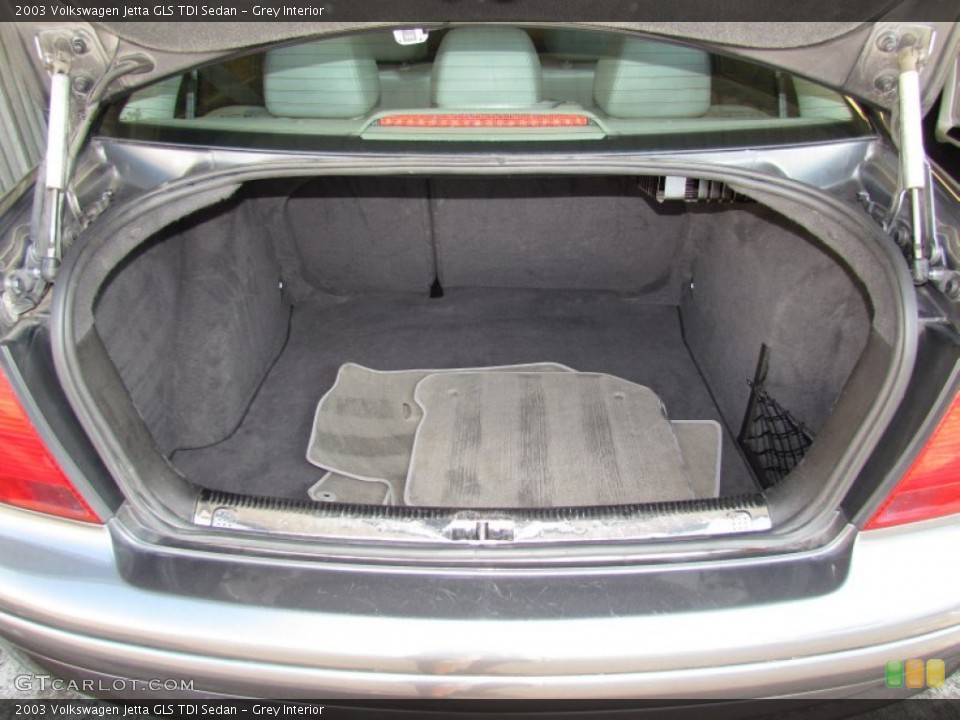 Grey Interior Trunk for the 2003 Volkswagen Jetta GLS TDI Sedan #56073699