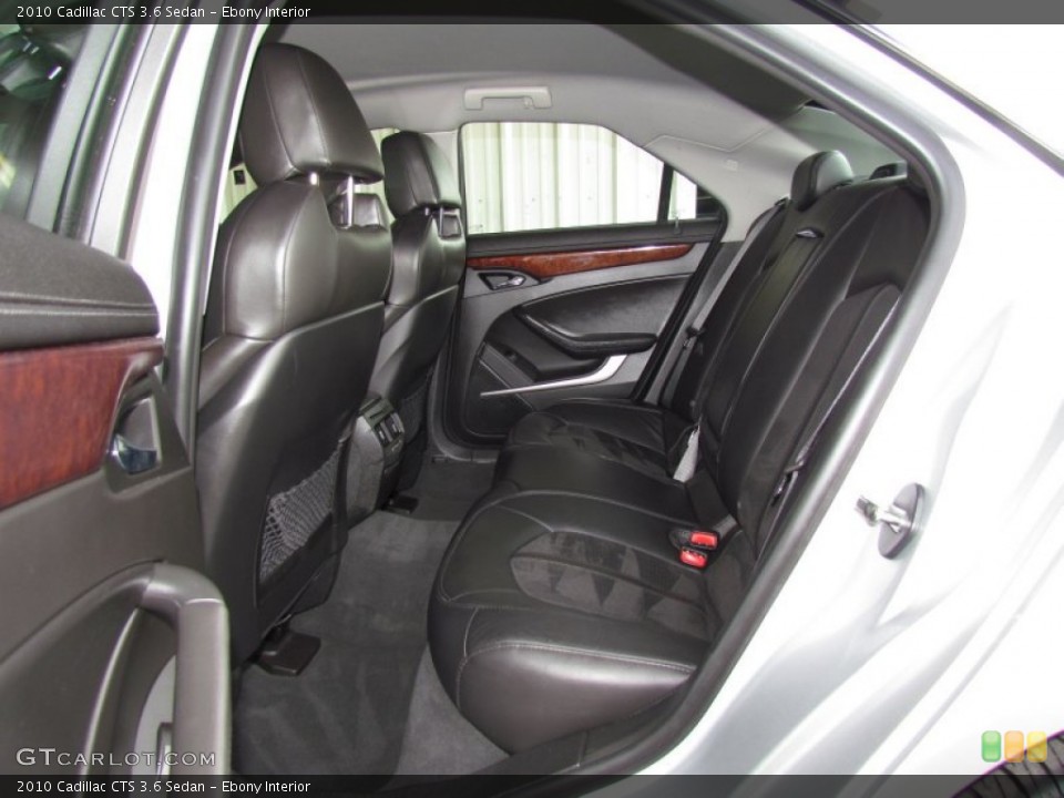 Ebony Interior Photo for the 2010 Cadillac CTS 3.6 Sedan #56074573
