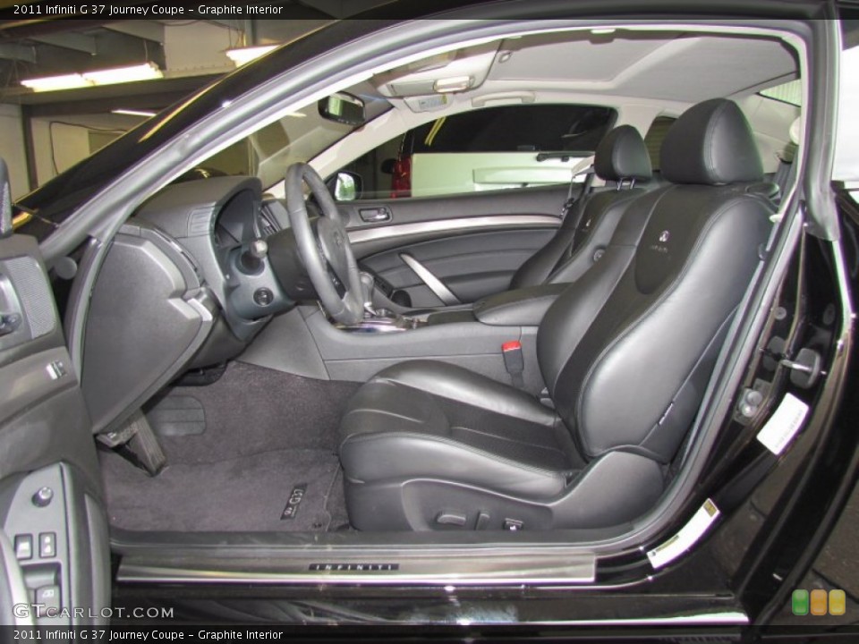 Graphite Interior Photo for the 2011 Infiniti G 37 Journey Coupe #56075399