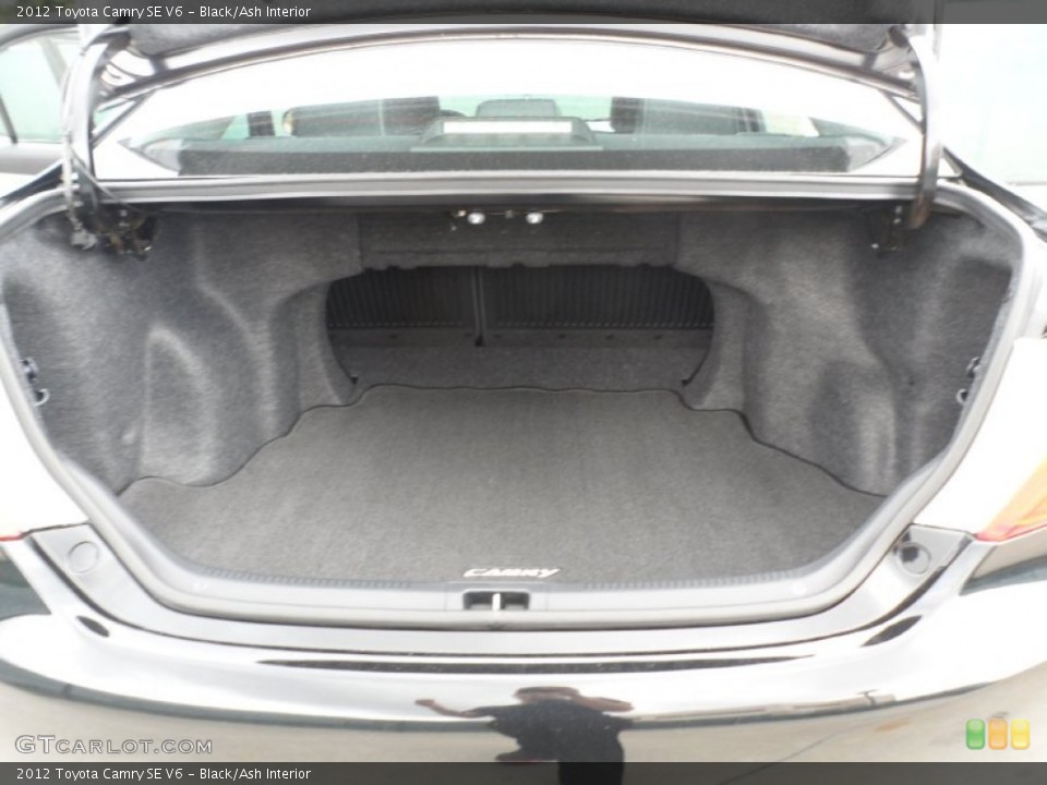 Black/Ash Interior Trunk for the 2012 Toyota Camry SE V6 #56077952