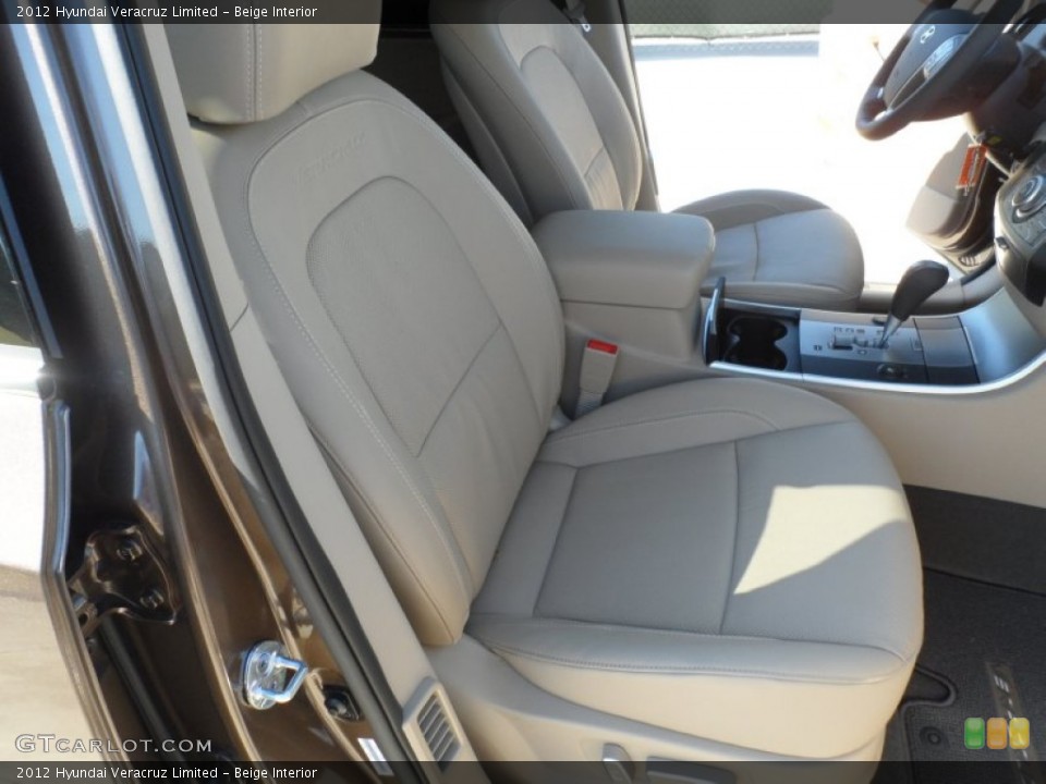 Beige Interior Photo for the 2012 Hyundai Veracruz Limited #56079071