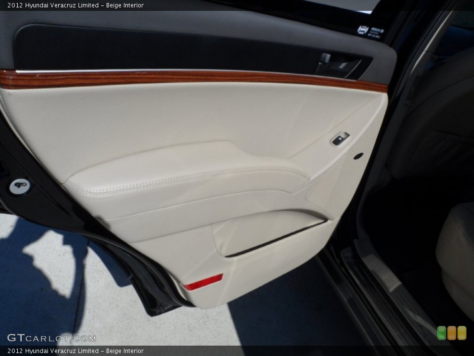 Beige Interior Door Panel for the 2012 Hyundai Veracruz Limited #56079332