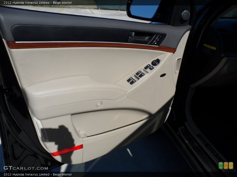 Beige Interior Door Panel for the 2012 Hyundai Veracruz Limited #56079344