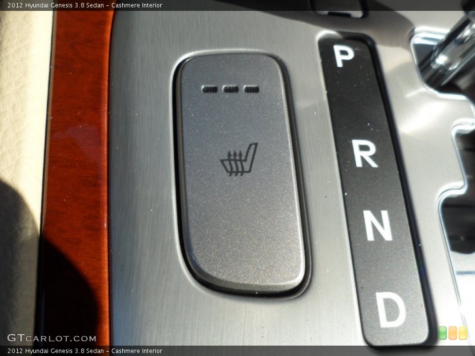Cashmere Interior Controls for the 2012 Hyundai Genesis 3.8 Sedan #56079599