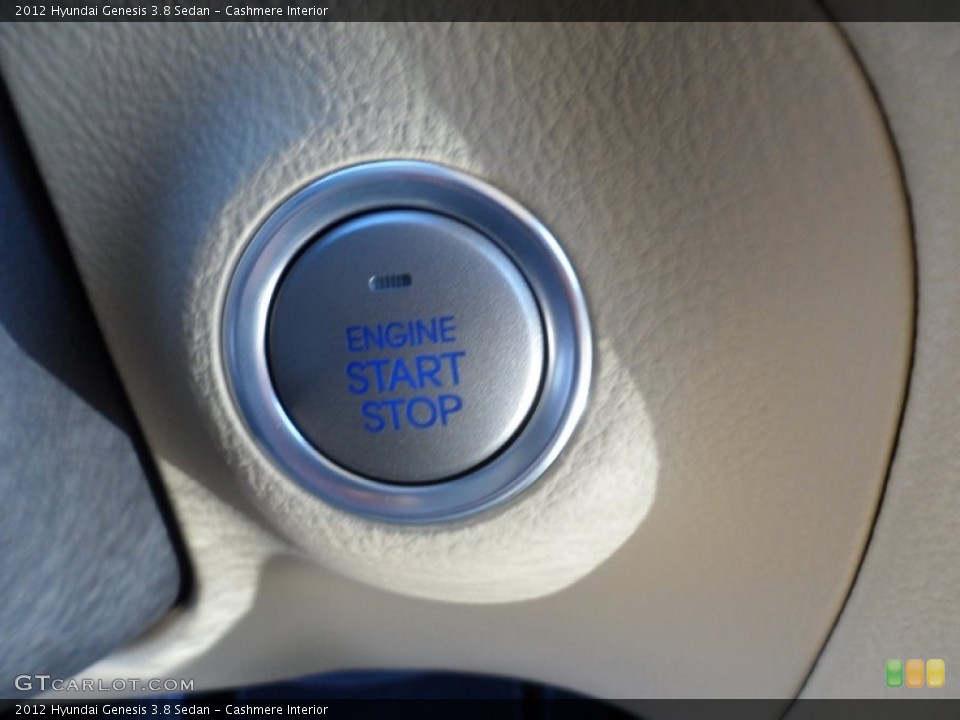 Cashmere Interior Controls for the 2012 Hyundai Genesis 3.8 Sedan #56079605