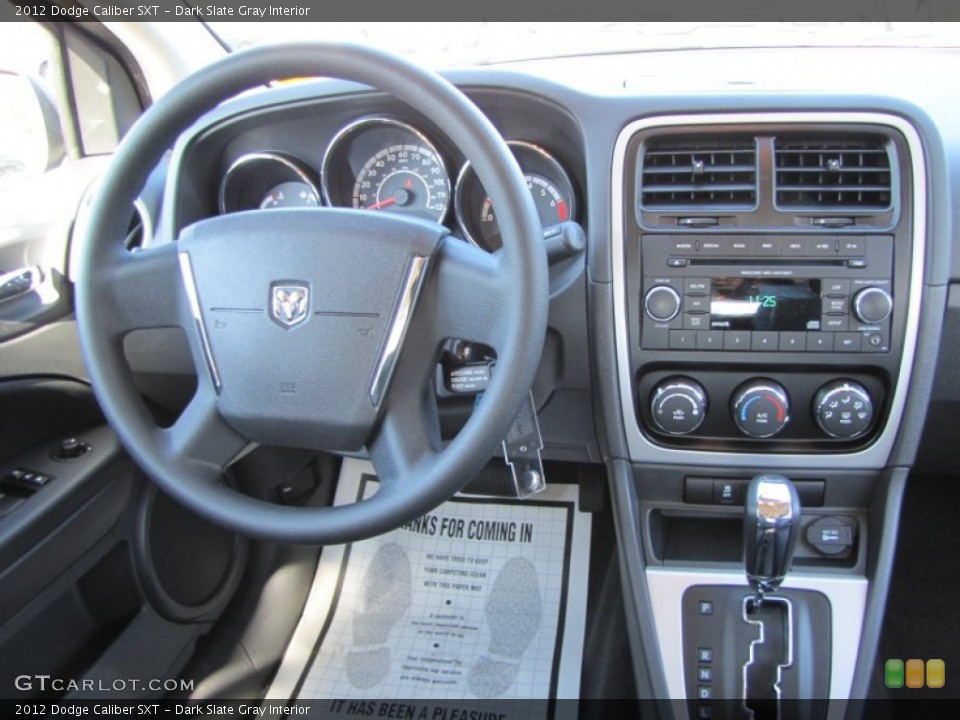 Dark Slate Gray Interior Dashboard for the 2012 Dodge Caliber SXT #56084615