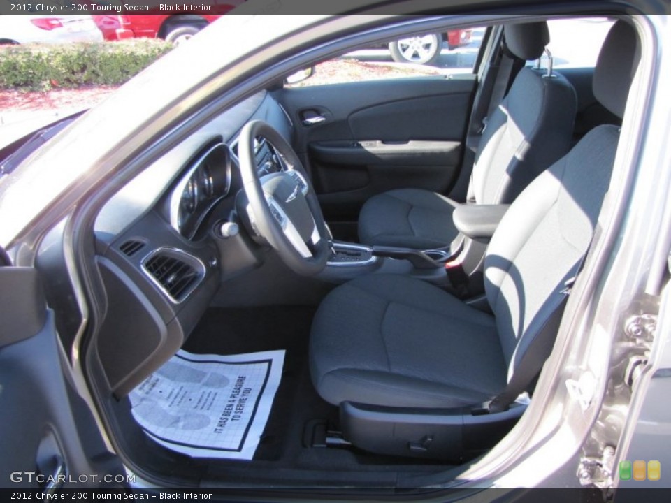 Black Interior Photo for the 2012 Chrysler 200 Touring Sedan #56084924