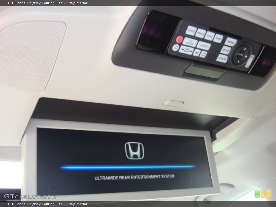 Gray Interior Controls for the 2011 Honda Odyssey Touring Elite #56085353