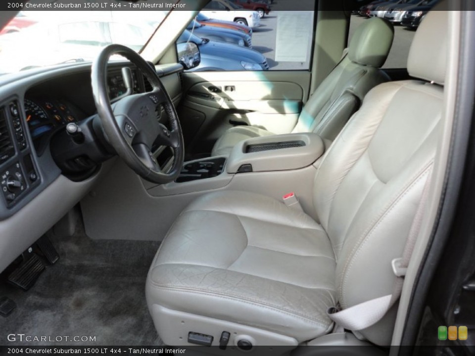 Tan/Neutral Interior Photo for the 2004 Chevrolet Suburban 1500 LT 4x4 #56085449