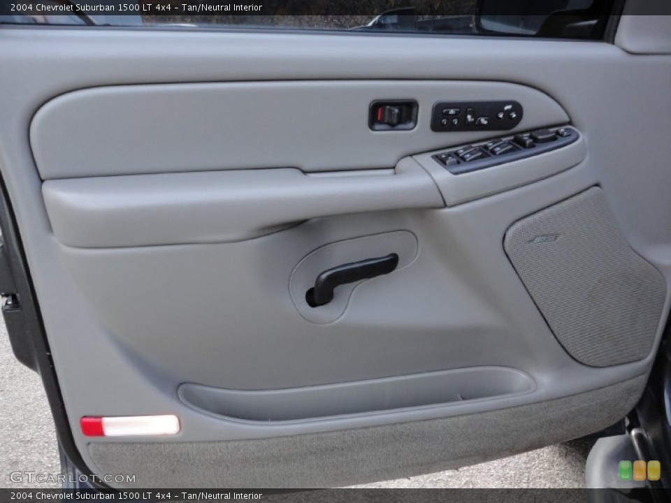 Tan/Neutral Interior Door Panel for the 2004 Chevrolet Suburban 1500 LT 4x4 #56085455