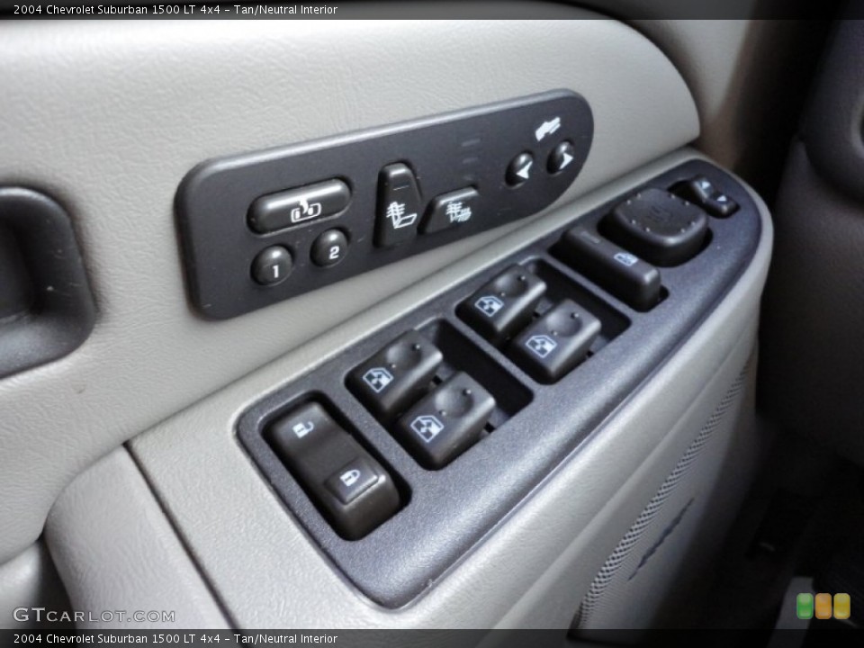 Tan/Neutral Interior Controls for the 2004 Chevrolet Suburban 1500 LT 4x4 #56085482