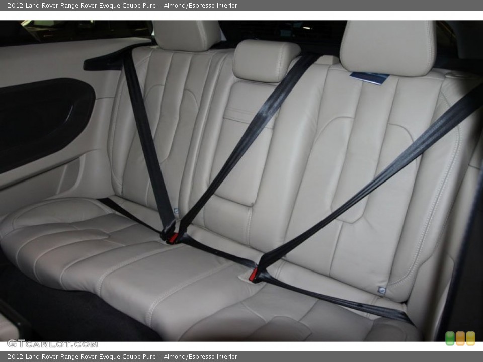 Almond/Espresso Interior Photo for the 2012 Land Rover Range Rover Evoque Coupe Pure #56087908