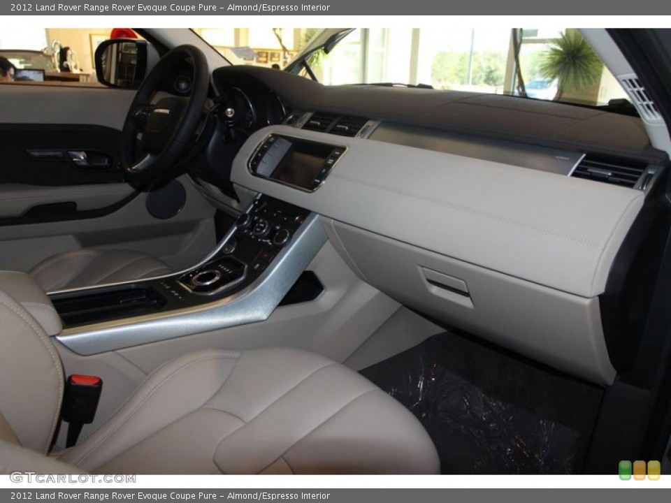 Almond/Espresso Interior Dashboard for the 2012 Land Rover Range Rover Evoque Coupe Pure #56087916