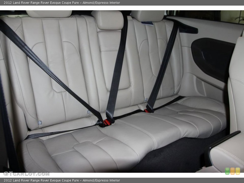 Almond/Espresso Interior Photo for the 2012 Land Rover Range Rover Evoque Coupe Pure #56087935