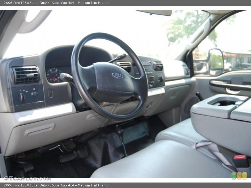 Medium Flint Interior Dashboard for the 2006 Ford F350 Super Duty XL SuperCab 4x4 #56088385