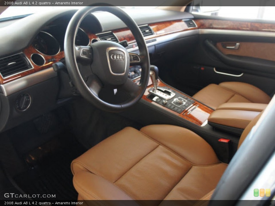 Amaretto Interior Photo for the 2008 Audi A8 L 4.2 quattro #56091046