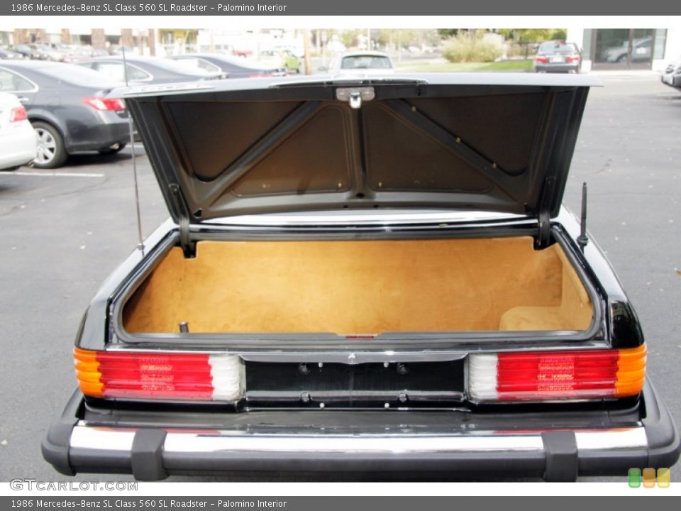 Palomino Interior Trunk for the 1986 Mercedes-Benz SL Class 560 SL Roadster #56092727