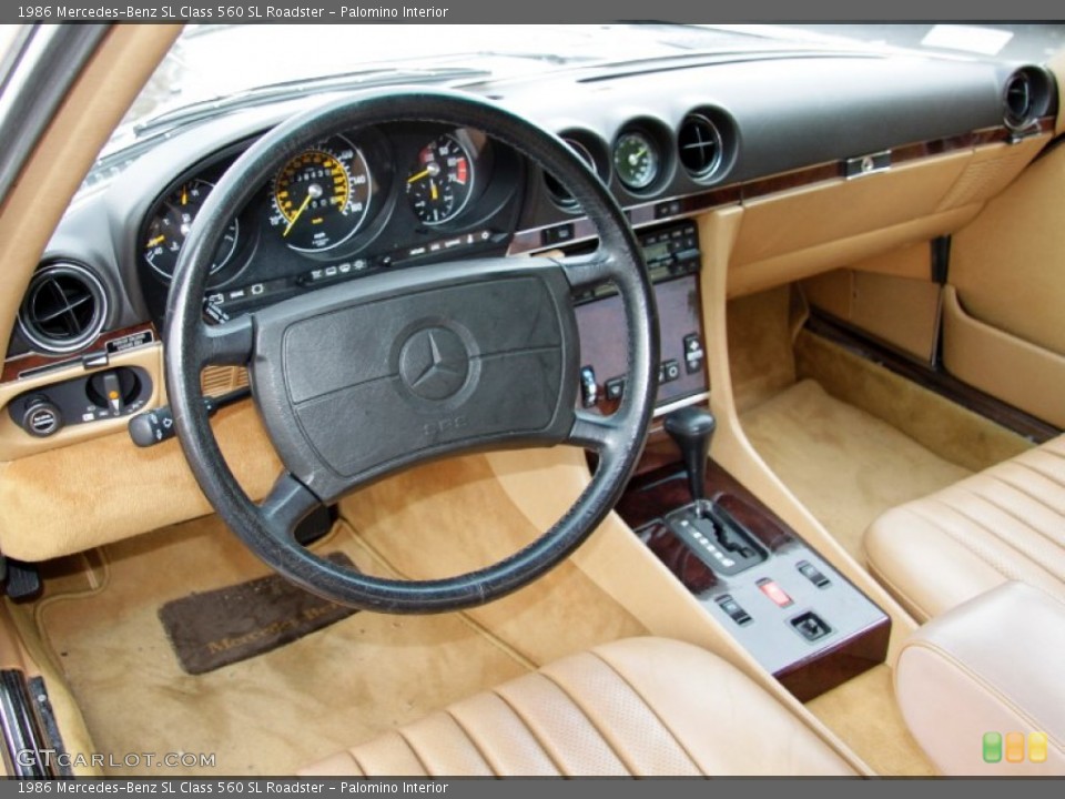 Palomino 1986 Mercedes-Benz SL Class Interiors