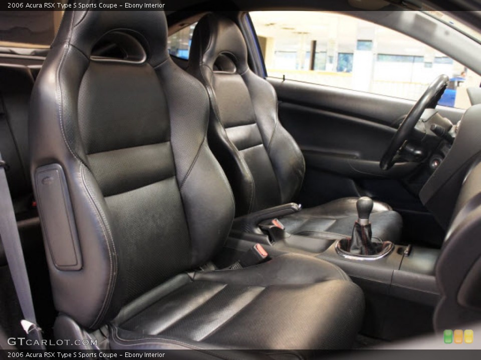 Ebony Interior Photo for the 2006 Acura RSX Type S Sports Coupe #56092769