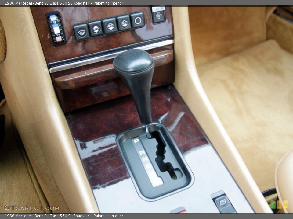 Palomino Interior Transmission for the 1986 Mercedes-Benz SL Class 560 SL Roadster #56092835