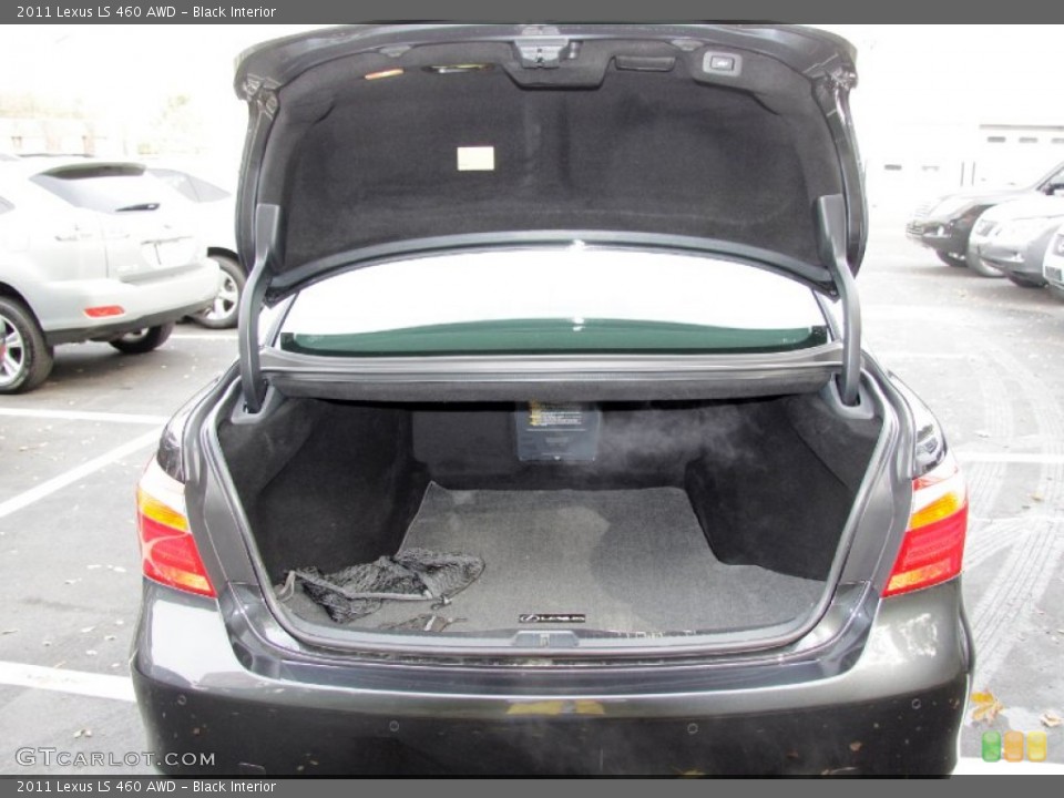 Black Interior Trunk for the 2011 Lexus LS 460 AWD #56092919