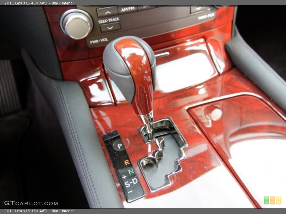 Black Interior Transmission for the 2011 Lexus LS 460 AWD #56093078
