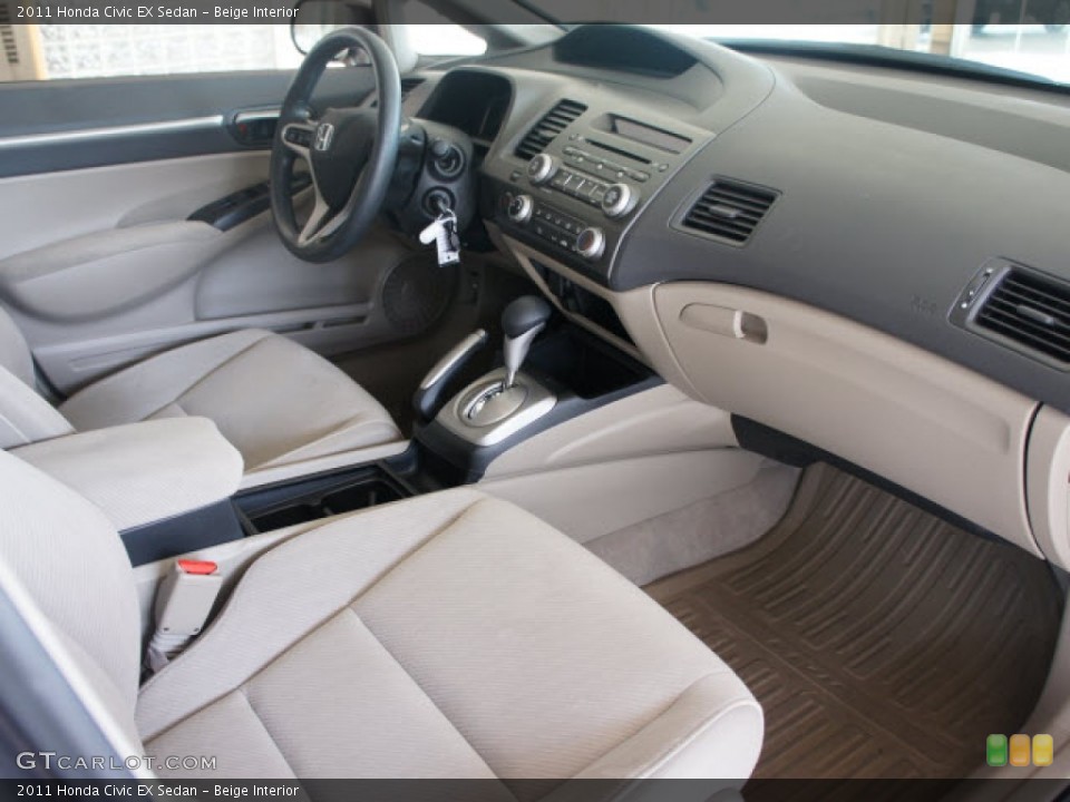 Beige Interior Photo for the 2011 Honda Civic EX Sedan #56093342