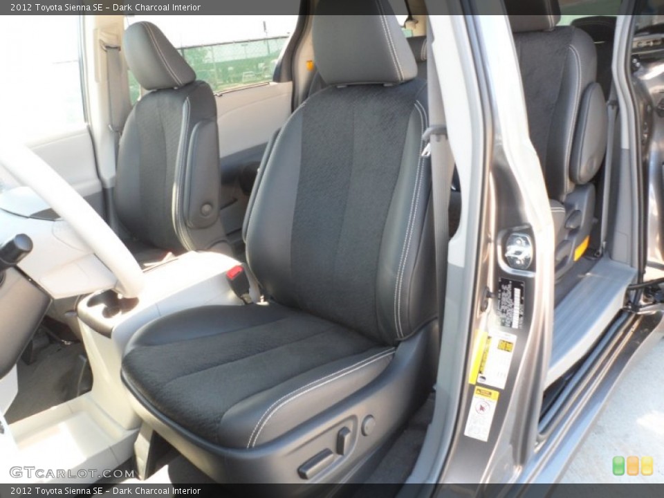 Dark Charcoal Interior Photo for the 2012 Toyota Sienna SE #56094509