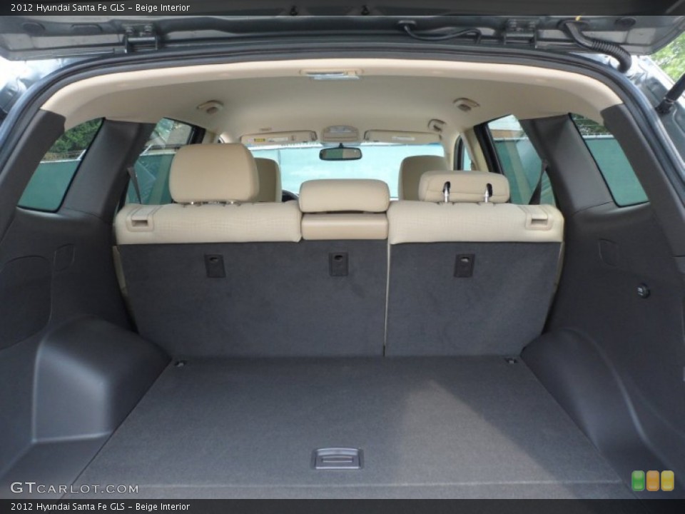 Beige Interior Trunk for the 2012 Hyundai Santa Fe GLS #56095322