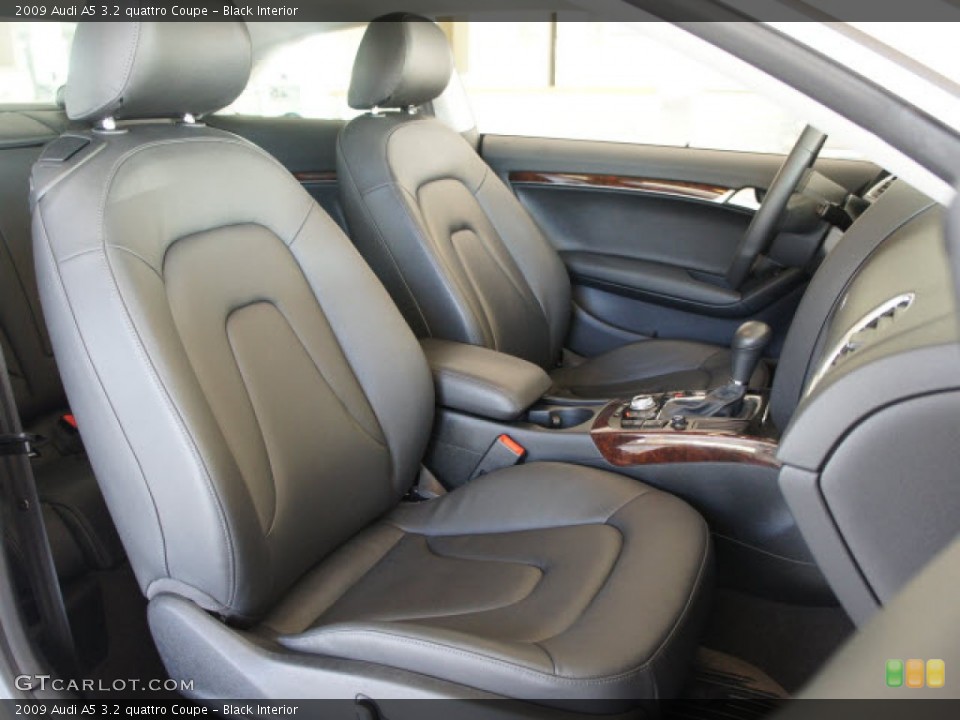 Black Interior Photo for the 2009 Audi A5 3.2 quattro Coupe #56095346