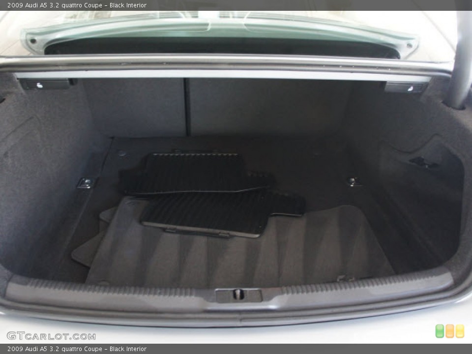 Black Interior Trunk for the 2009 Audi A5 3.2 quattro Coupe #56095373