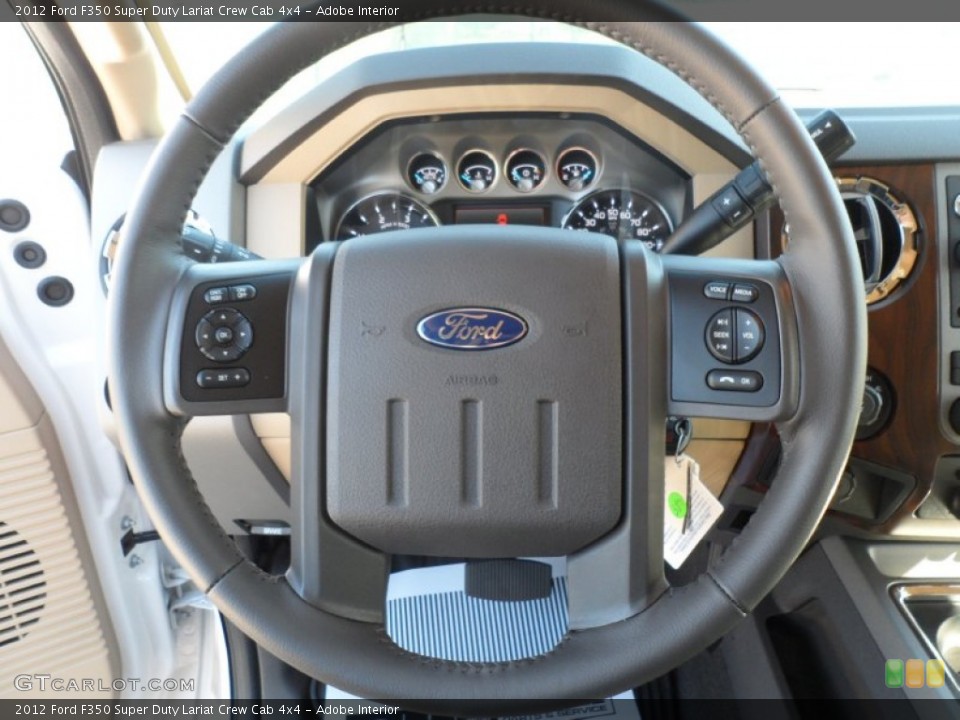 Adobe Interior Steering Wheel for the 2012 Ford F350 Super Duty Lariat Crew Cab 4x4 #56095766