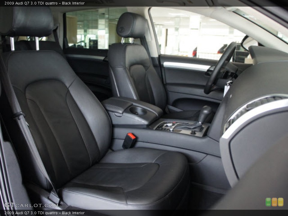 Black Interior Photo for the 2009 Audi Q7 3.0 TDI quattro #56095881