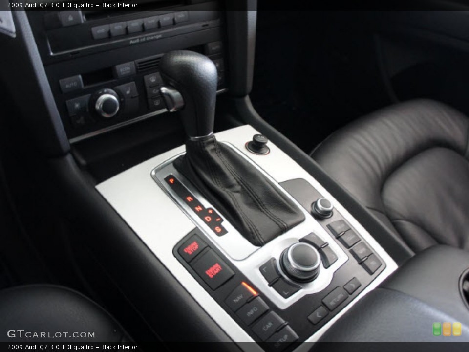Black Interior Transmission for the 2009 Audi Q7 3.0 TDI quattro #56095925