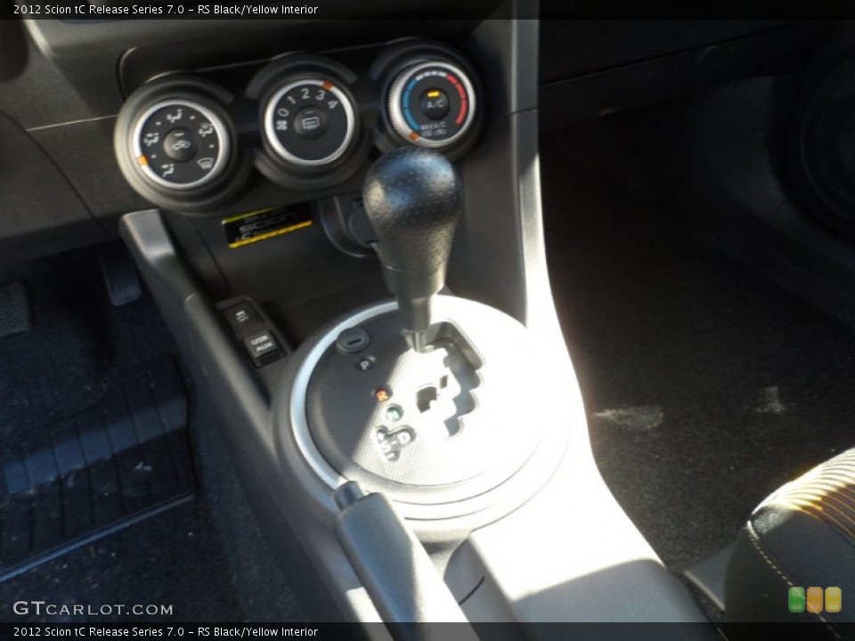 RS Black/Yellow Interior Transmission for the 2012 Scion tC Release Series 7.0 #56096084
