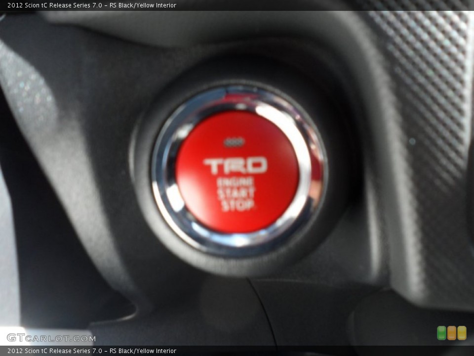RS Black/Yellow Interior Controls for the 2012 Scion tC Release Series 7.0 #56096093