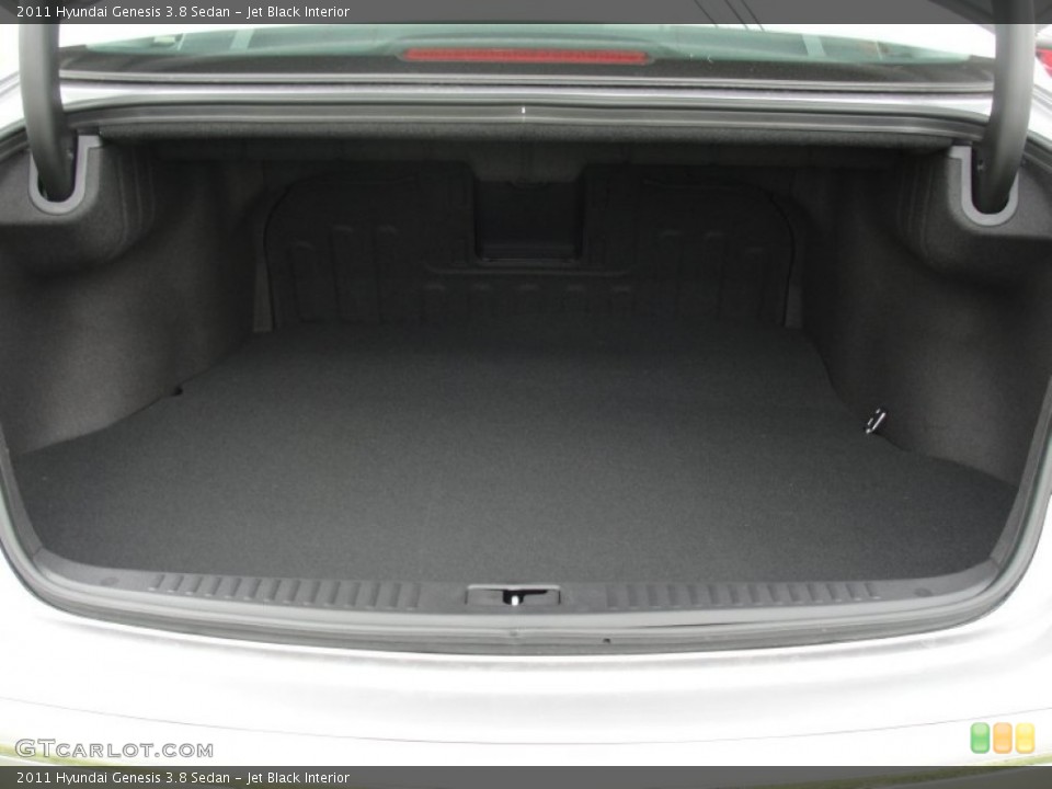 Jet Black Interior Trunk for the 2011 Hyundai Genesis 3.8 Sedan #56096291