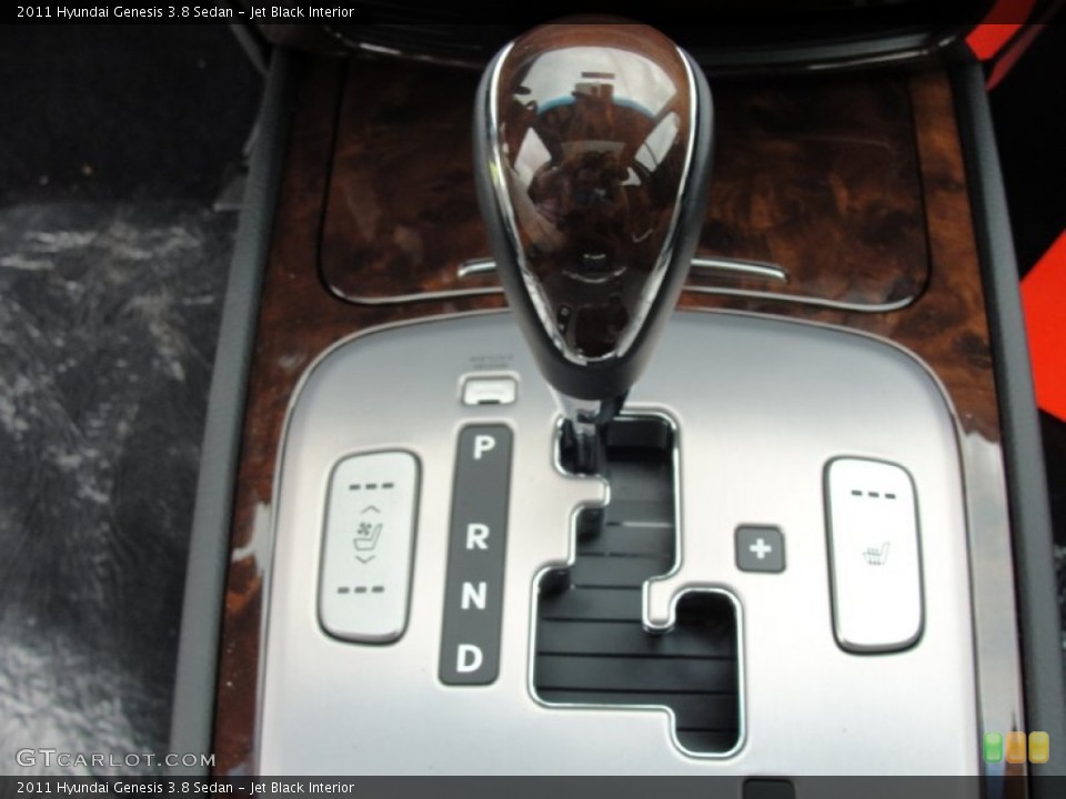 Jet Black Interior Transmission for the 2011 Hyundai Genesis 3.8 Sedan #56096432