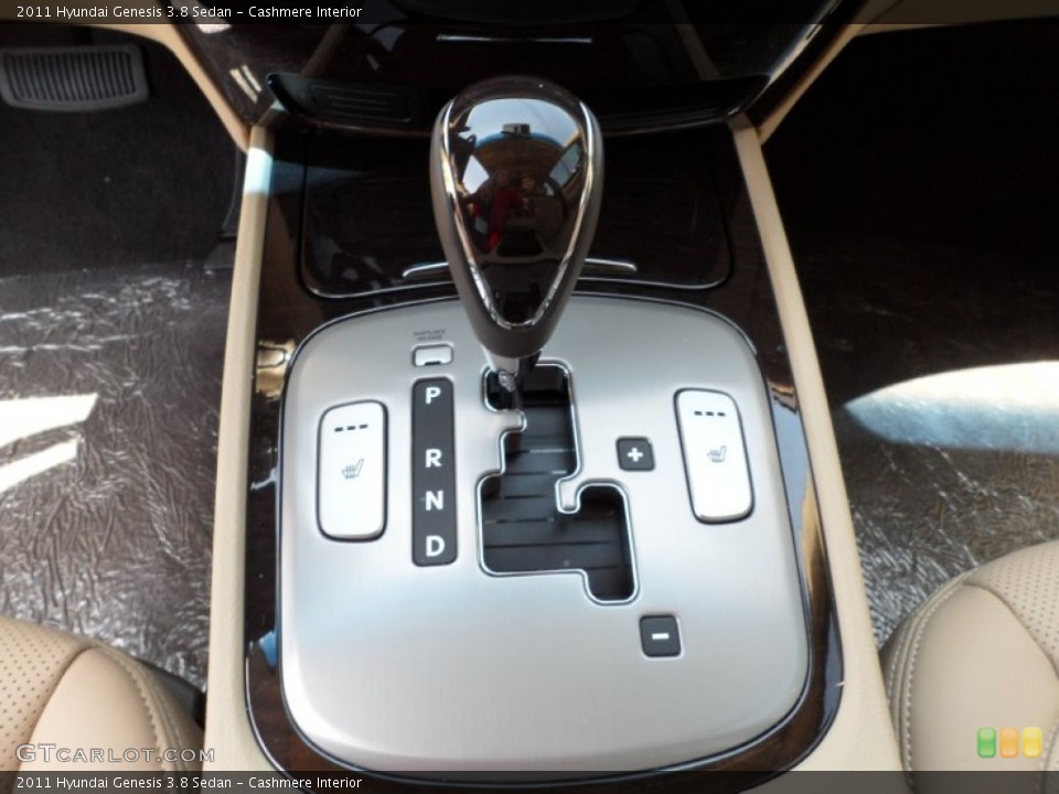 Cashmere Interior Transmission for the 2011 Hyundai Genesis 3.8 Sedan #56096783