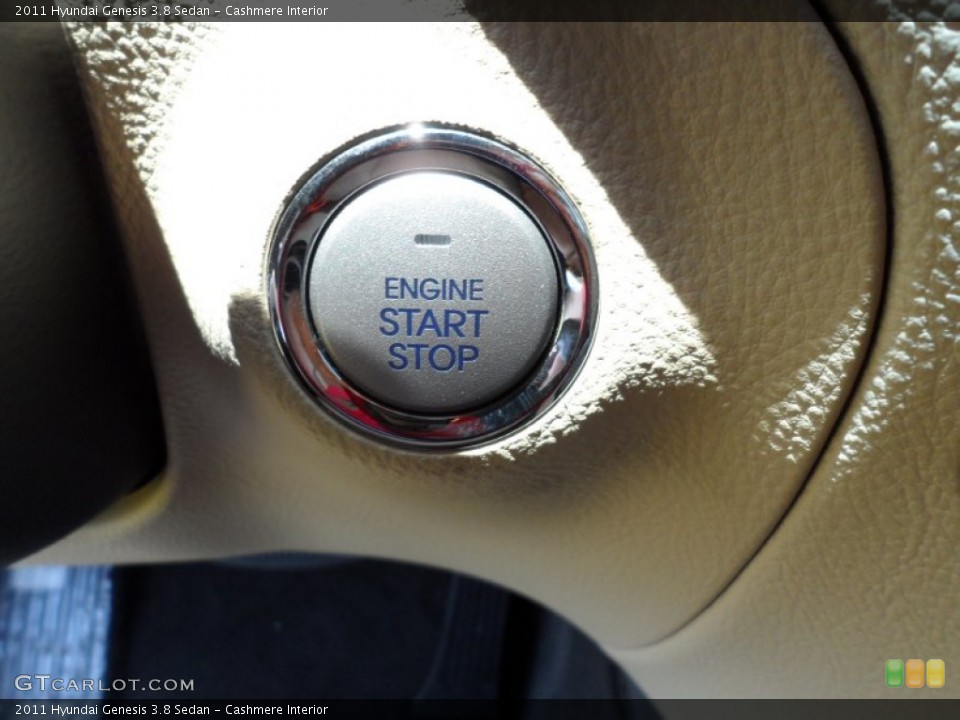 Cashmere Interior Controls for the 2011 Hyundai Genesis 3.8 Sedan #56096801