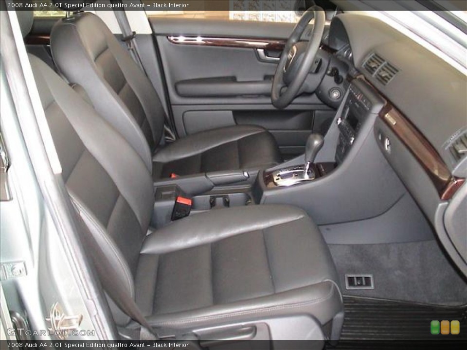 Black Interior Photo for the 2008 Audi A4 2.0T Special Edition quattro Avant #56097407