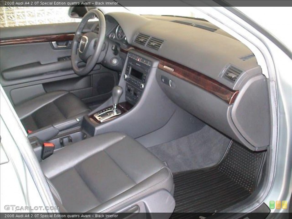 Black Interior Photo for the 2008 Audi A4 2.0T Special Edition quattro Avant #56097416