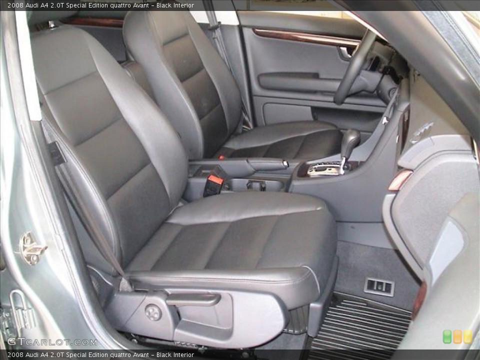 Black Interior Photo for the 2008 Audi A4 2.0T Special Edition quattro Avant #56097425
