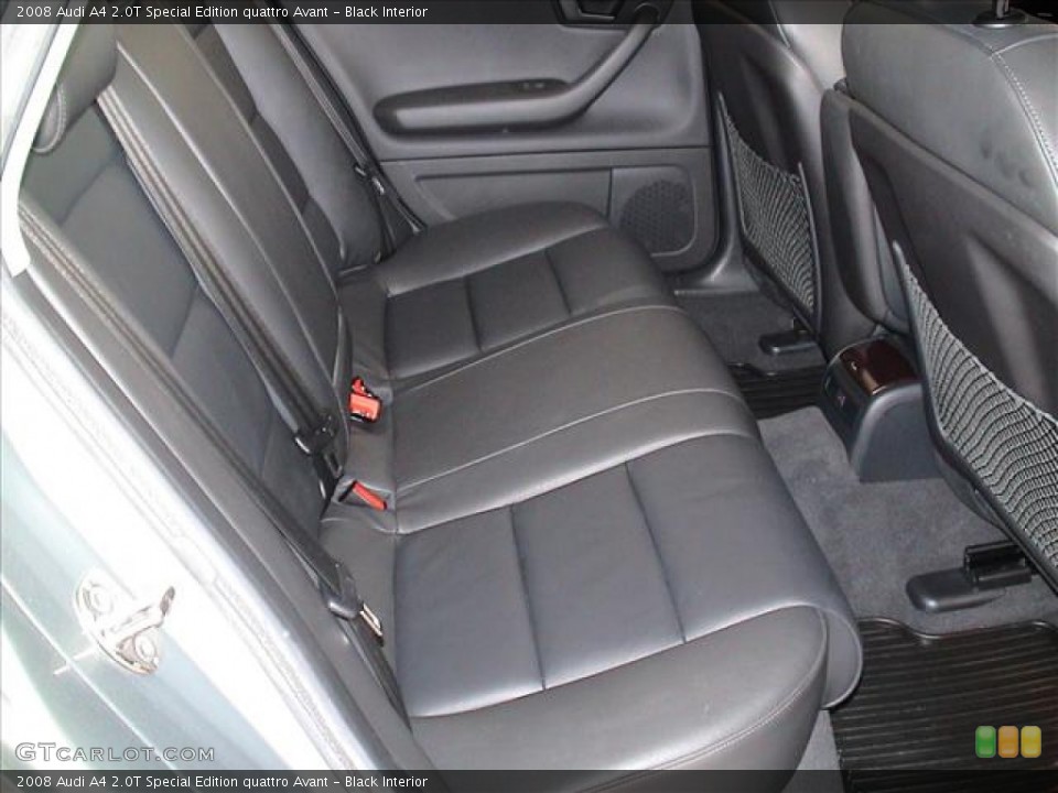 Black Interior Photo for the 2008 Audi A4 2.0T Special Edition quattro Avant #56097434